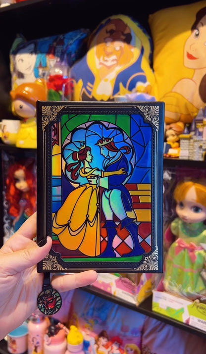 Caderno bela e a fera Disney