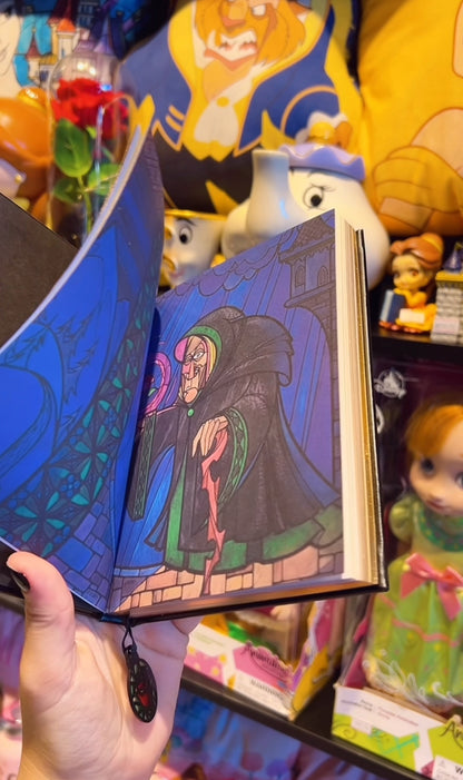 Caderno bela e a fera Disney