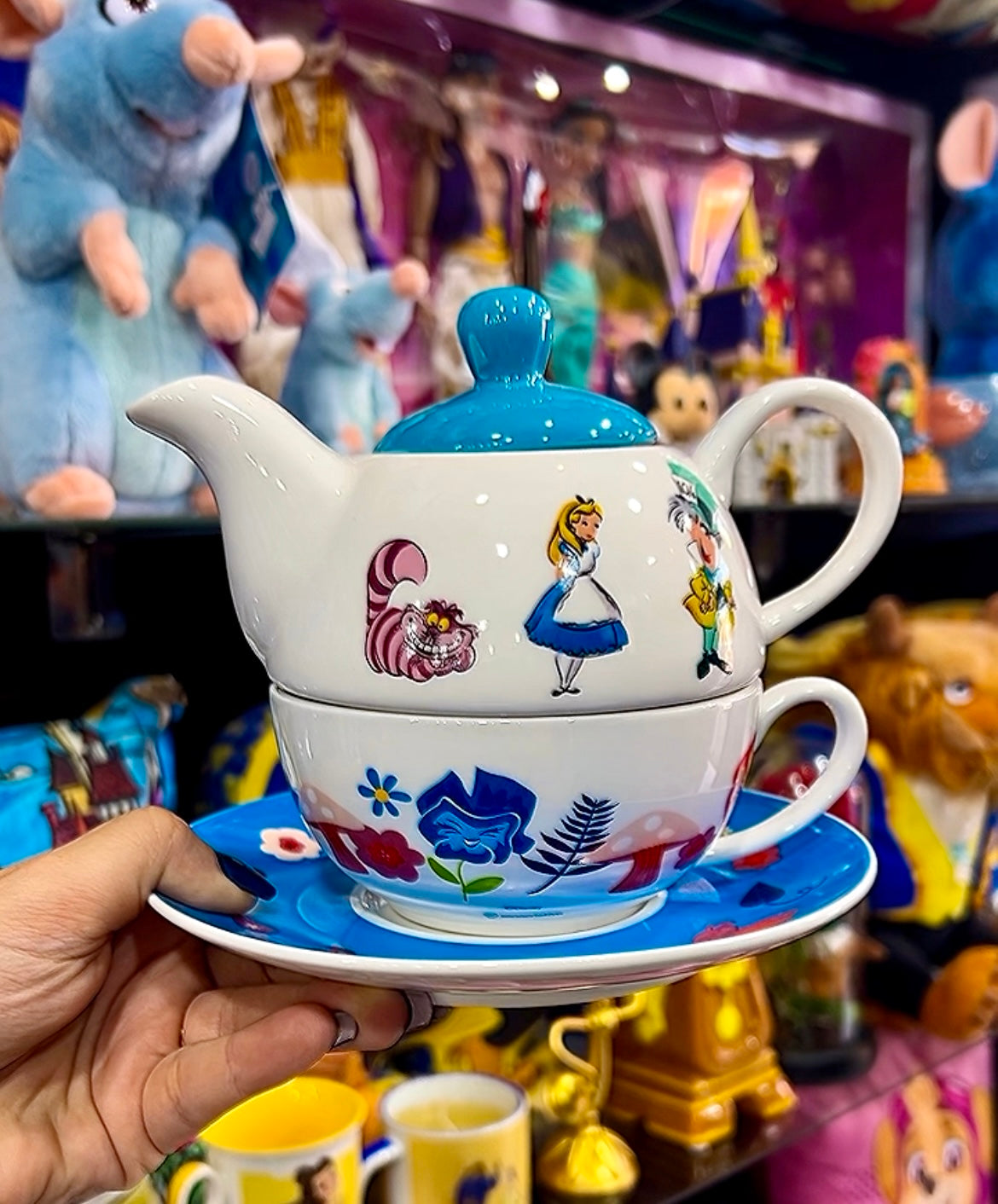 Bule Alice no país das maravilhas