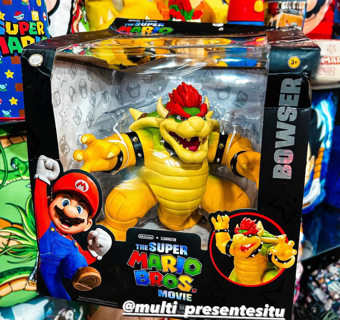 Boneco Bowser Nintendo NY