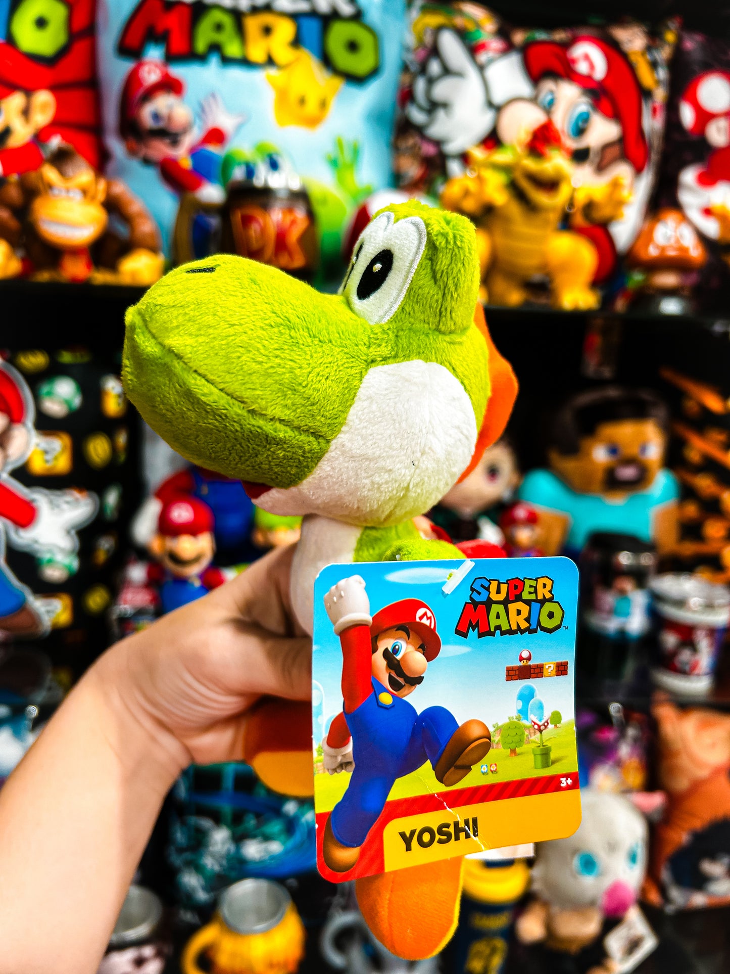 Mini pelúcia Yoshi Nintendo