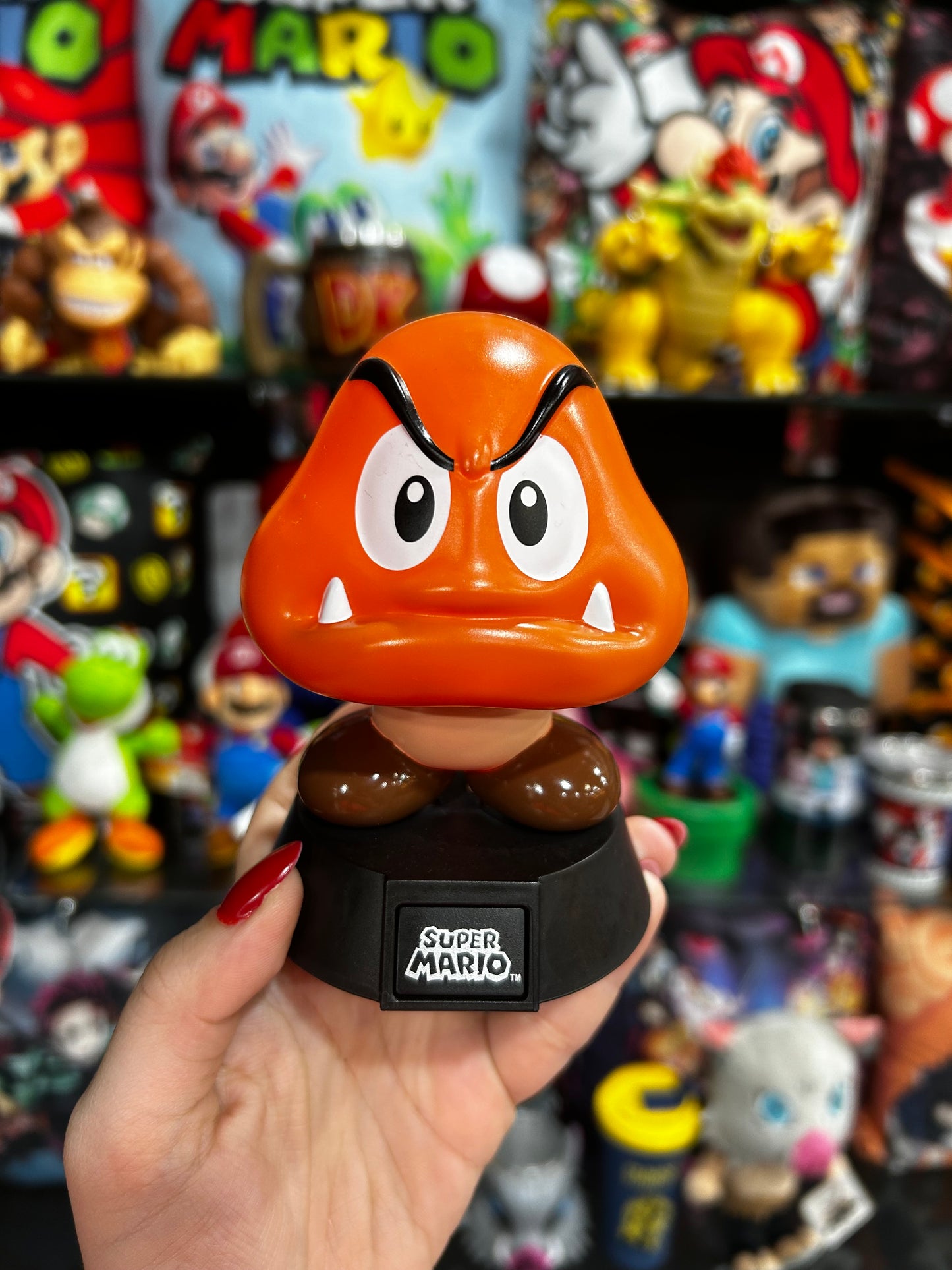 Luminária Mário Nintendo