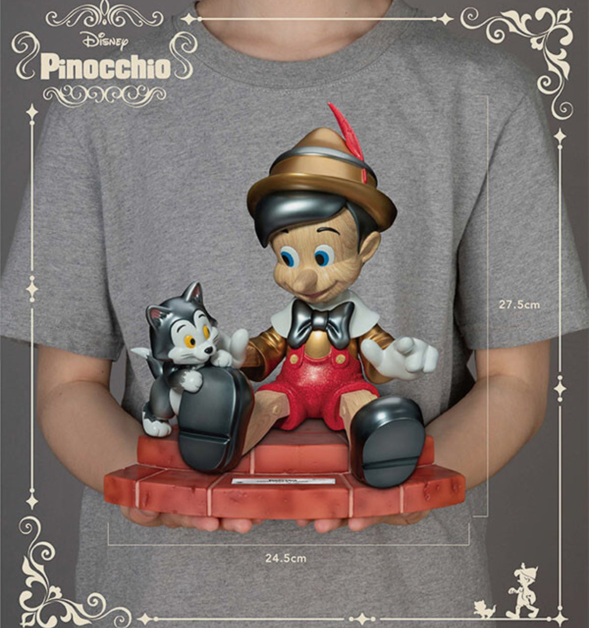 Estátua Pinocchio Orlando