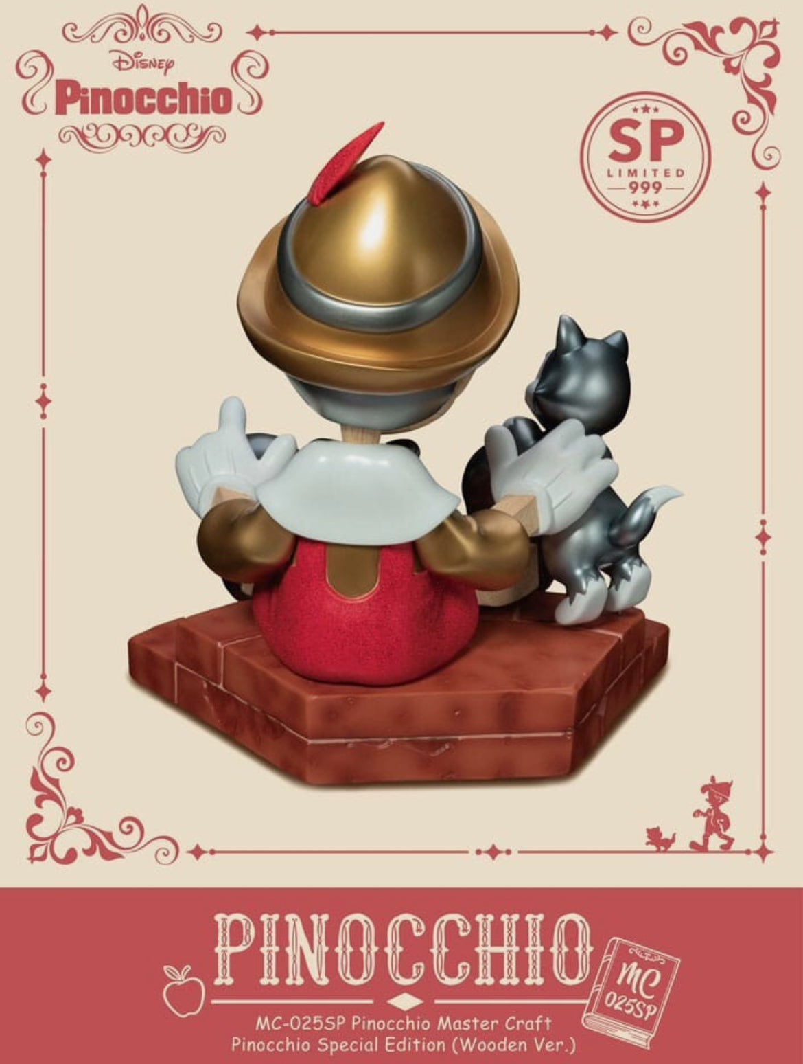 Estátua Pinocchio Orlando