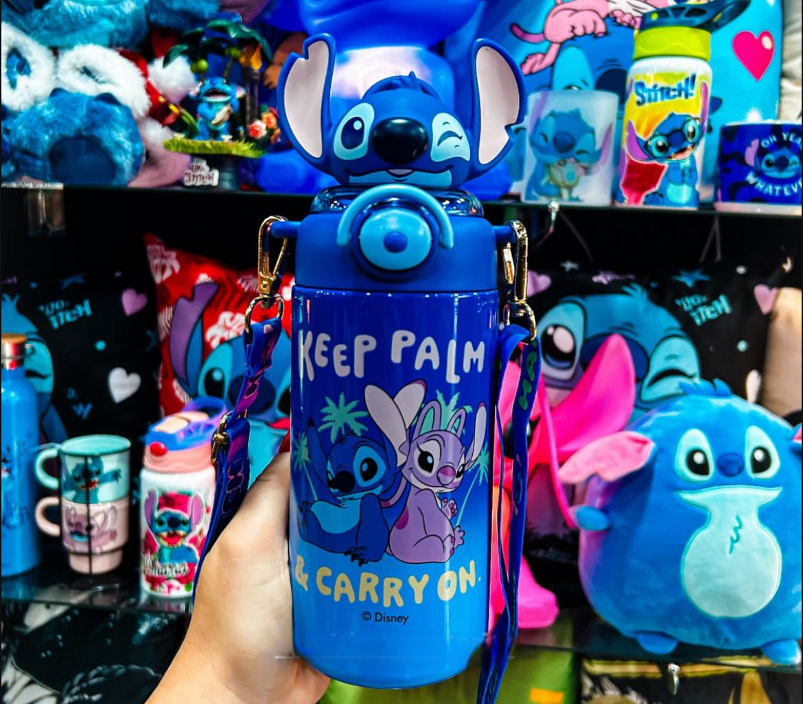 Garrafa térmica stitch Disney