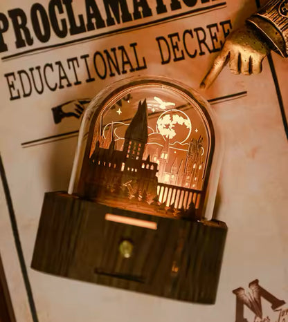 Luminária castelo hogwarts Harry Potter