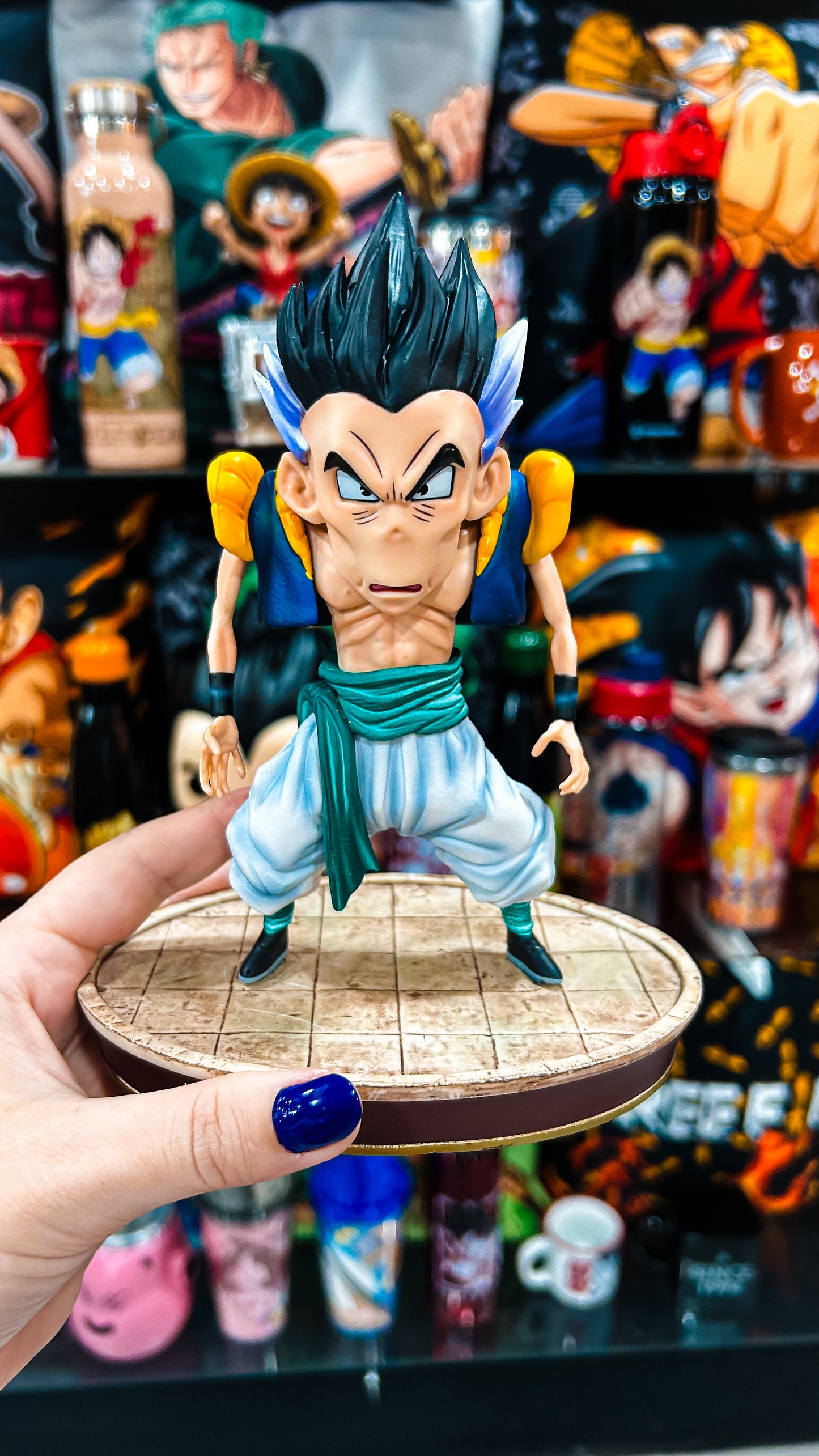 3 peças Action Figure  Dragonballz