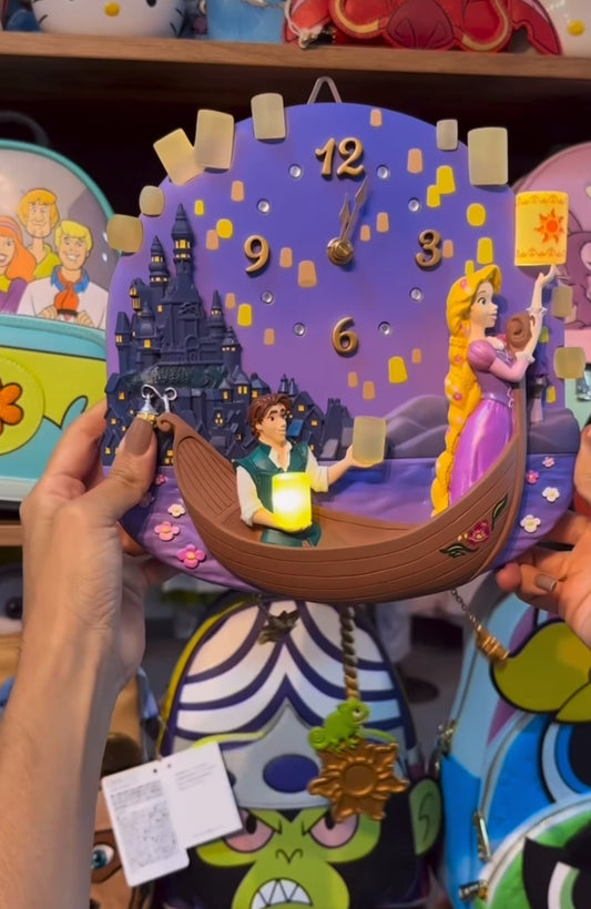 Relógio Rapunzel Disney