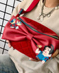 Bolsa lateral branca de neve