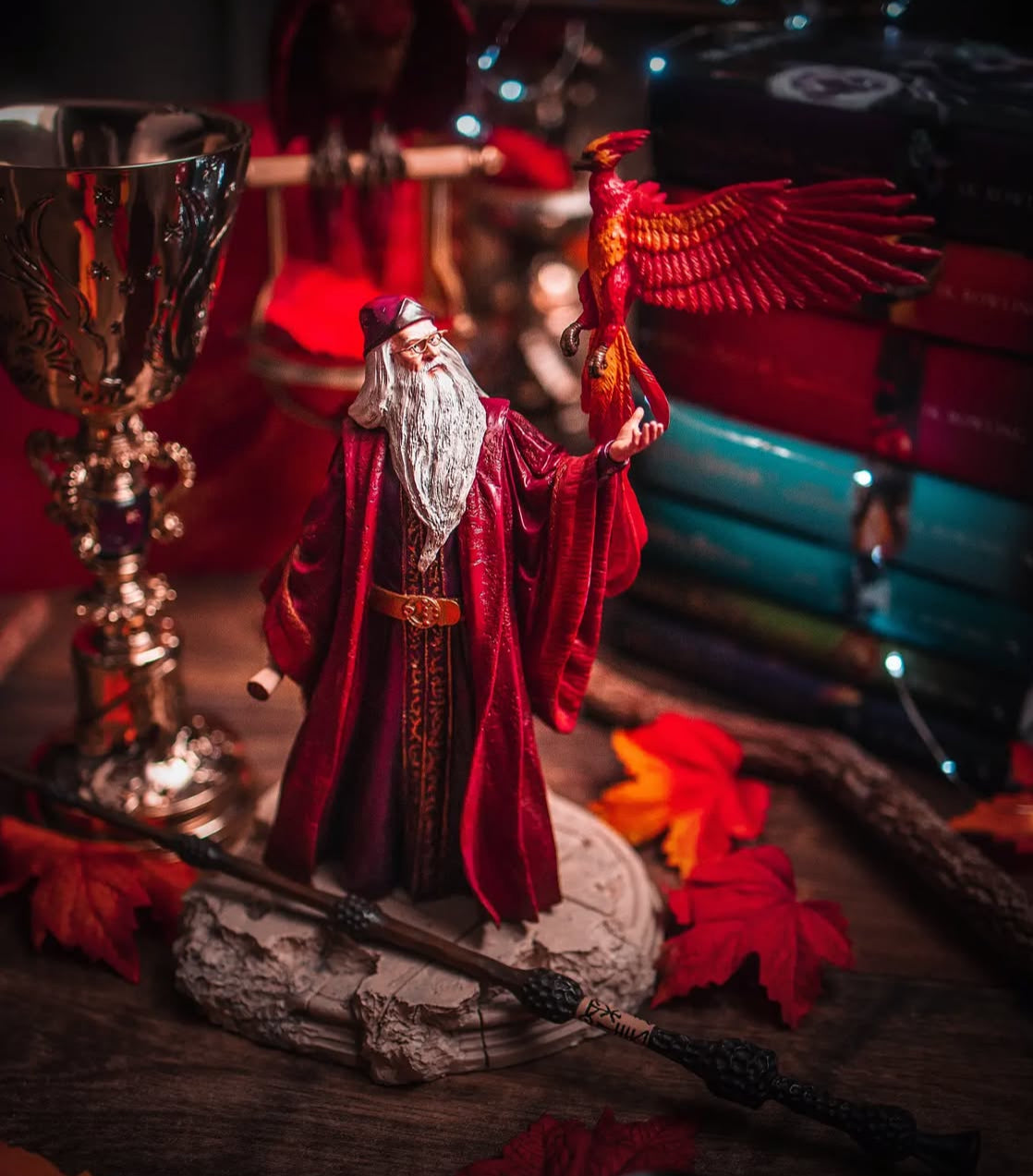 Estátua Dumbledore