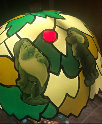 Luminária Branca de neve
