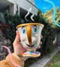 Caneca zip bela e a fera