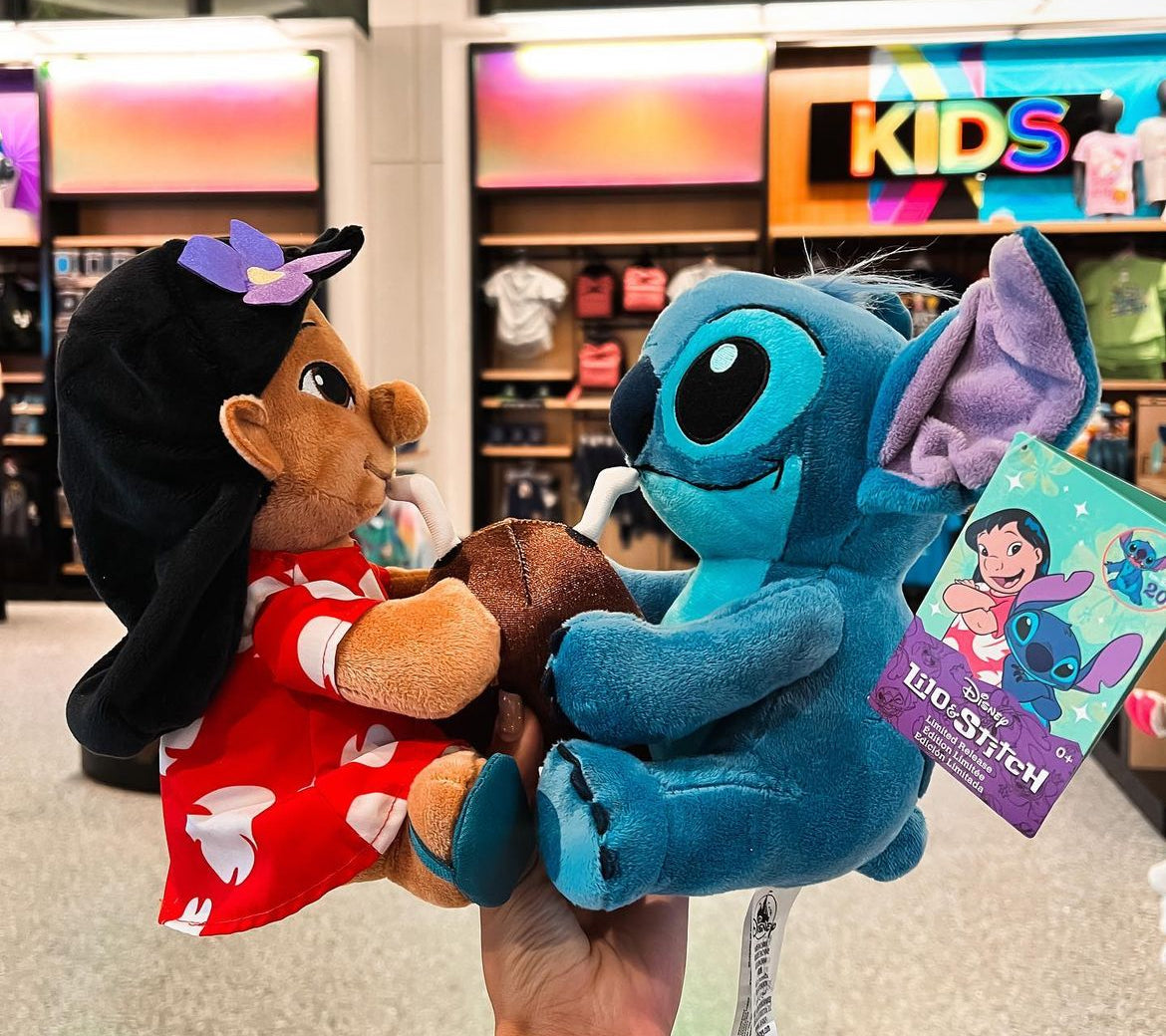 Pelúcia Stitch e lilo