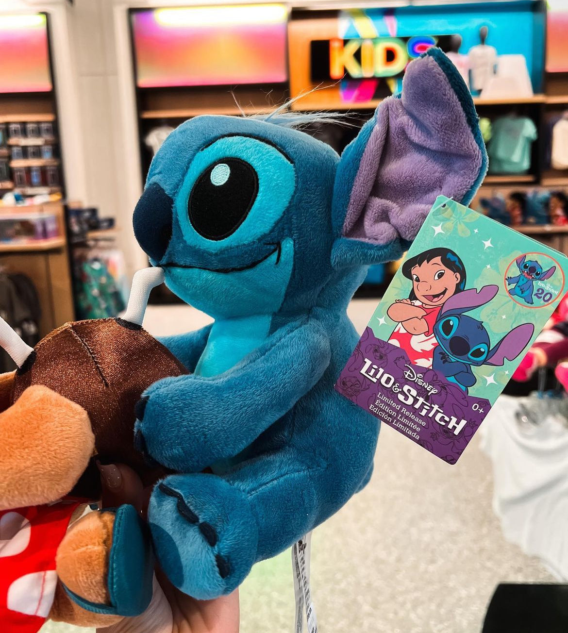 Pelúcia Stitch e lilo