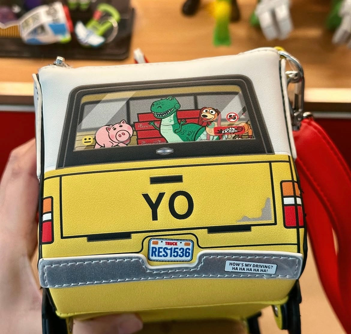 Bolsa Loungefly carro Toy Story