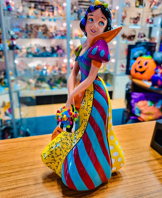 Estátua branca de neve