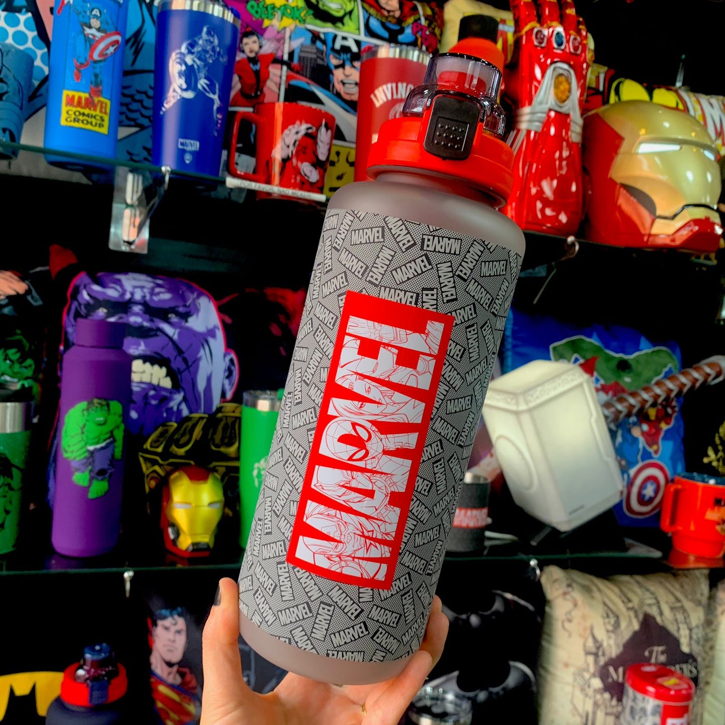 Garrafa Marvel 1,6 litros
