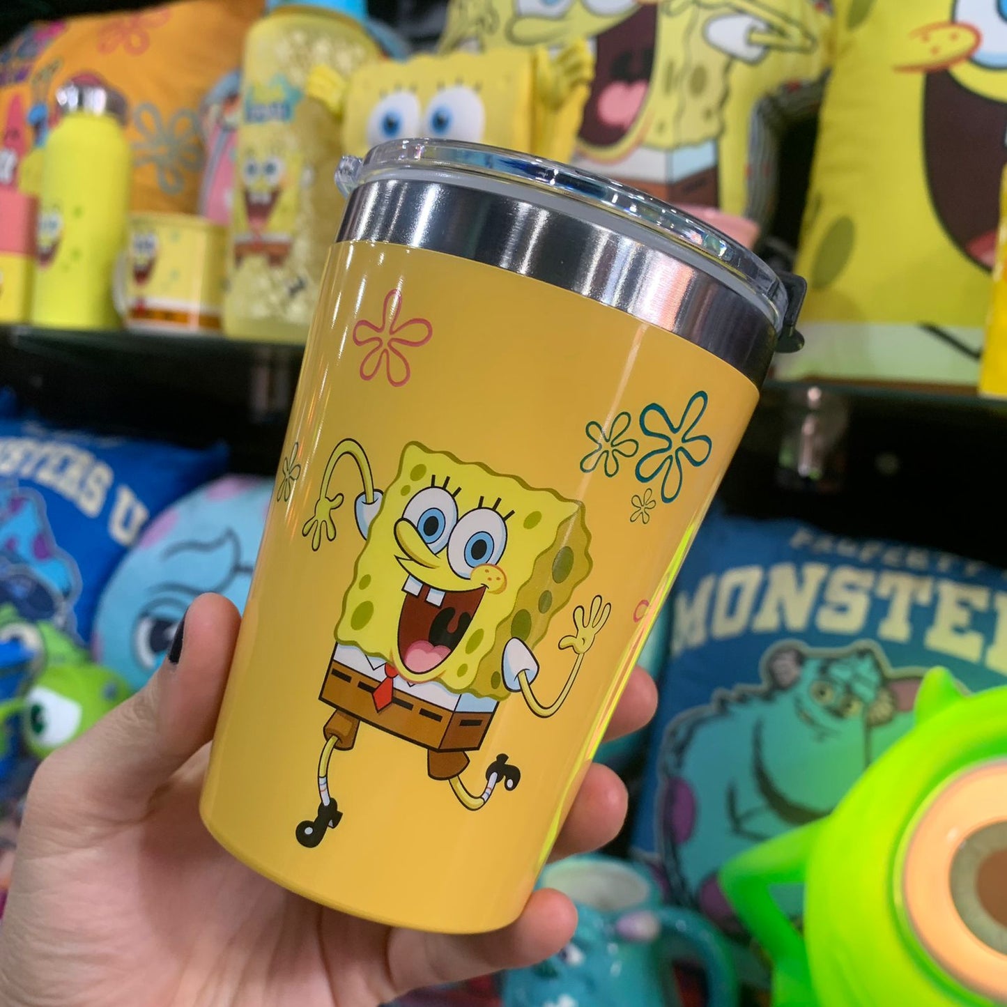 Copo termico bob esponja