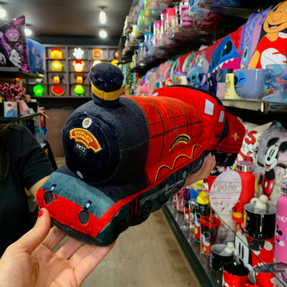 Pelucia trem de hogwarts Harry potter