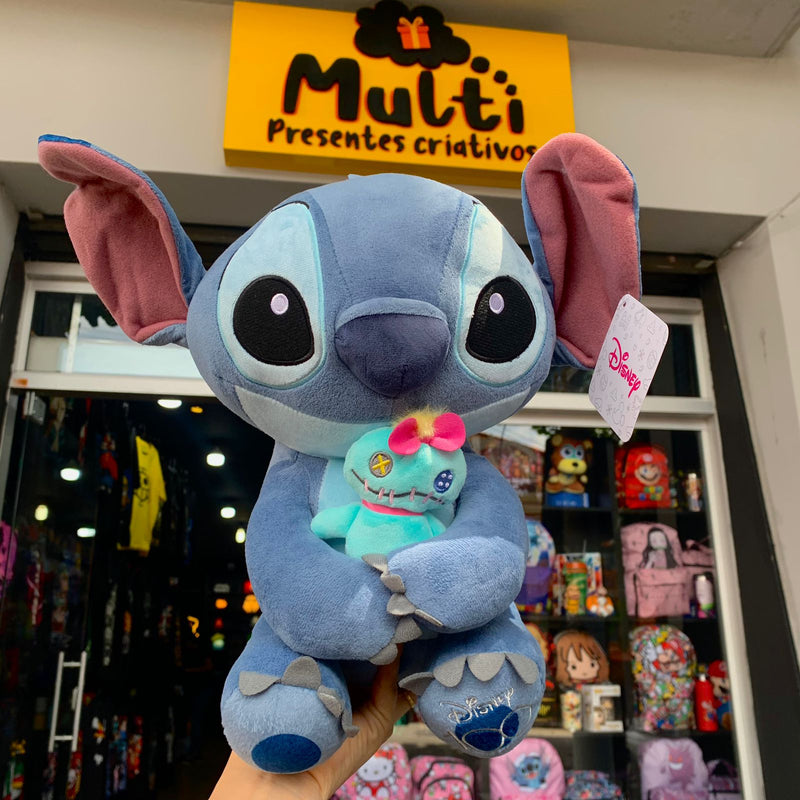 Pelucia Stitch Disney 100 anos