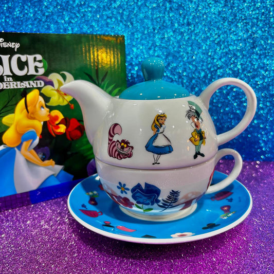 Bule importado Alice no país das maravilhas
