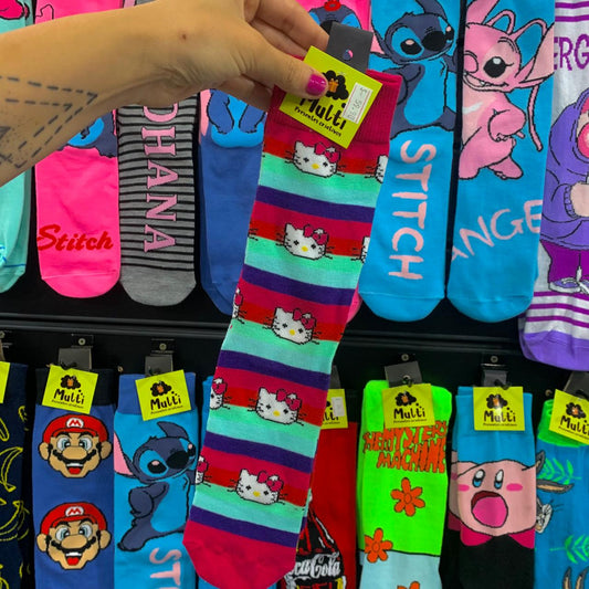 Meia Hello kitty importada