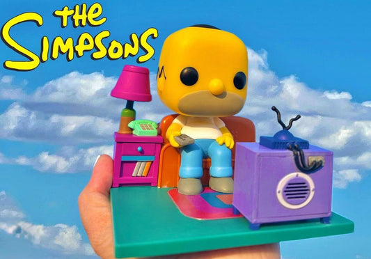 funko homer simpsons cenario