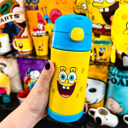 Garrafa térmica bob sponja fofura