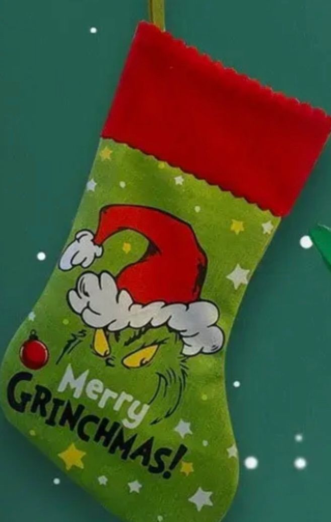 Saco de Natal Grinch