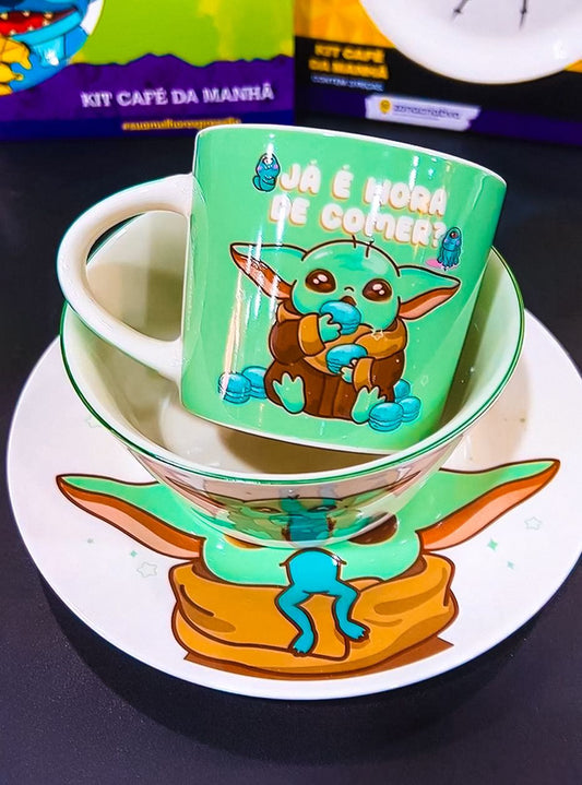 kit prato baby yoda animes
