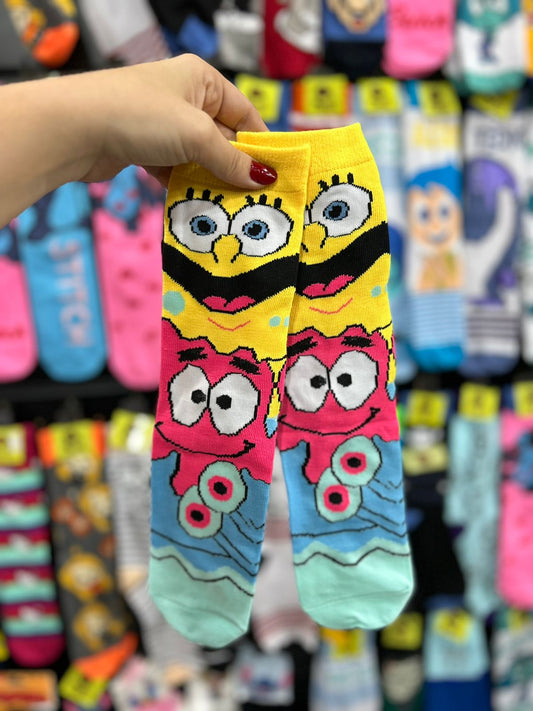 Meias Importadas bob sponja